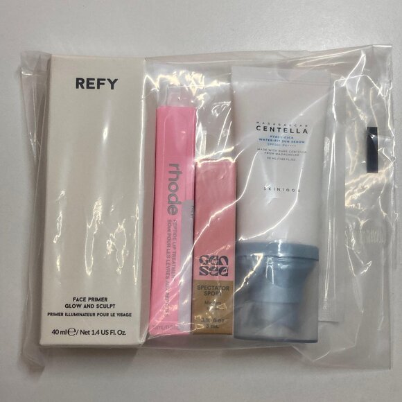 Bestseller Beauty Bundle – REFY Primer, RHODE Lip, Mascara & Skincare - Picture 1 of 6